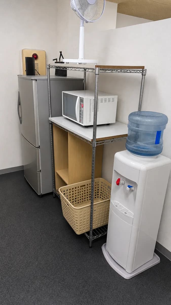 冷蔵庫・電子レンジ・ウォーターサーバー